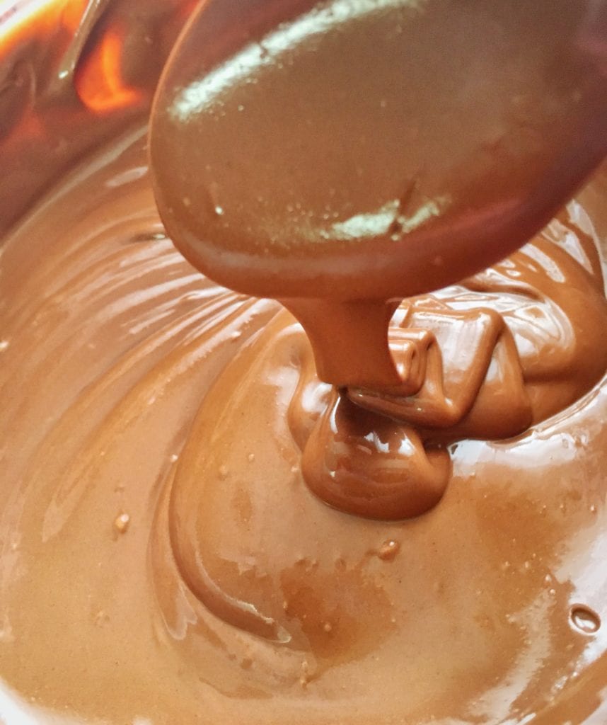 melting chocolate