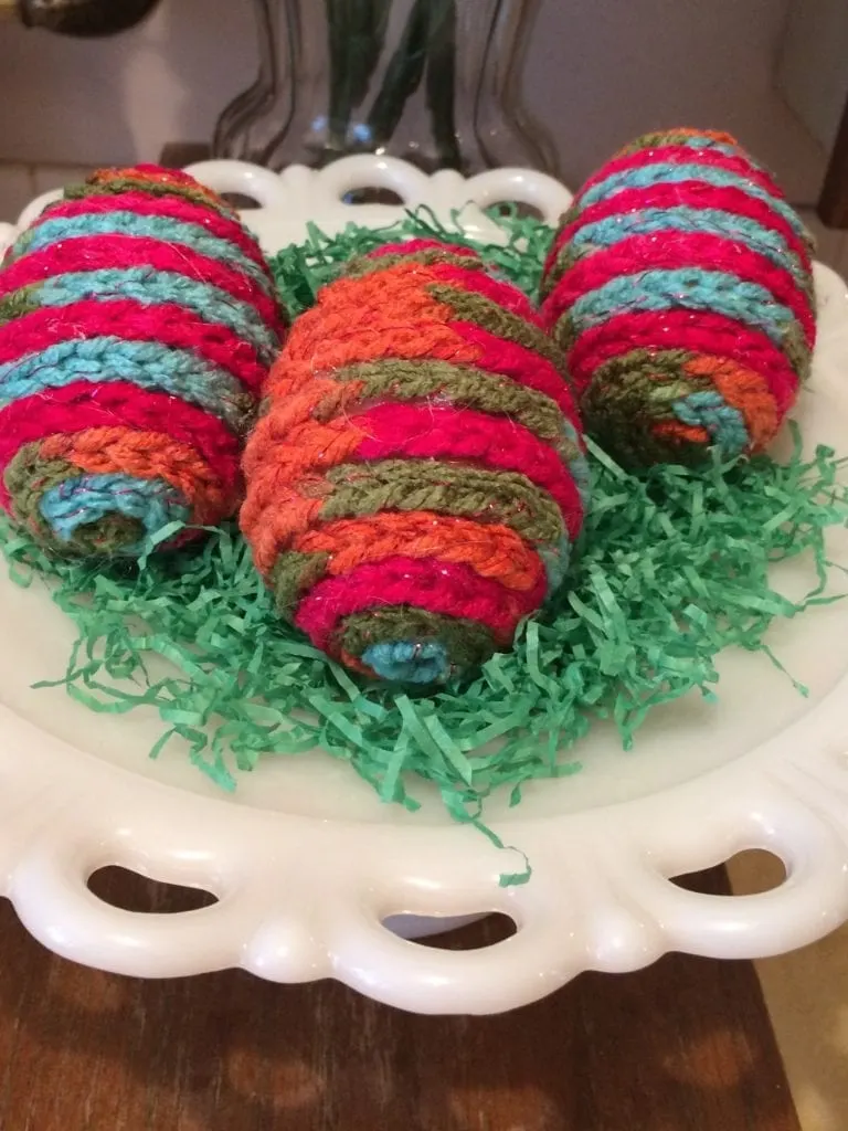 Crochet Egg Decoration