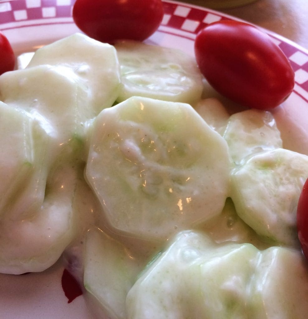 Creamy Cucumbers With Miracle Whip Pattern Princess