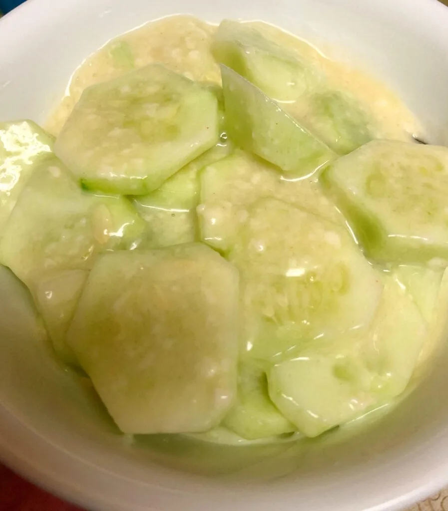Creamy Cucumber Salad