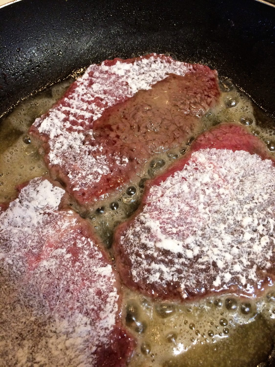 Homestyle Swiss Steak with Mushroom Sauce Pattern Princess