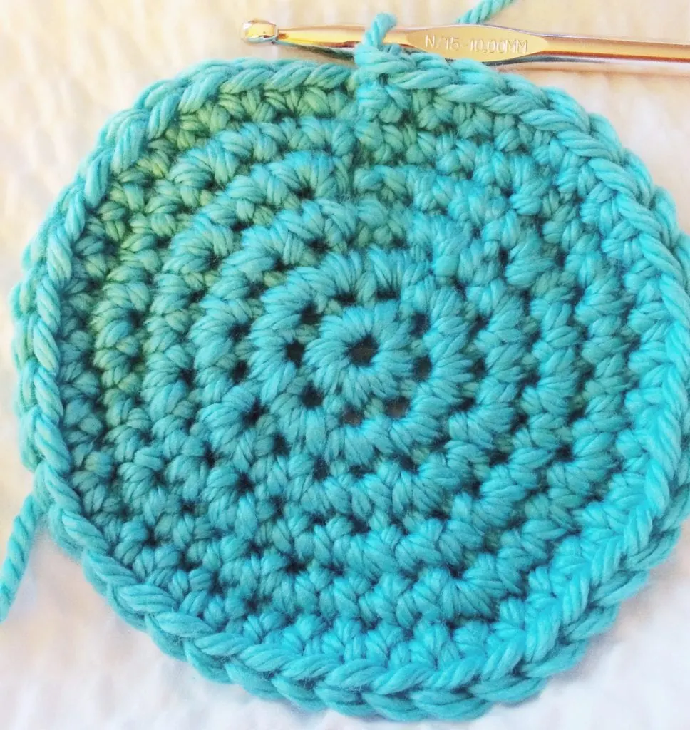 circle for crochet basket