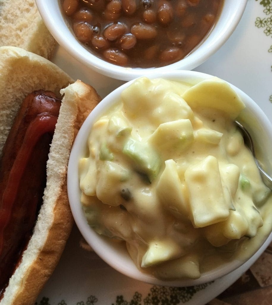 Potato Salad for a Picnic Lunch