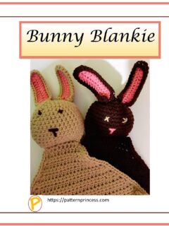 Crochet Bunny Blankie Pattern