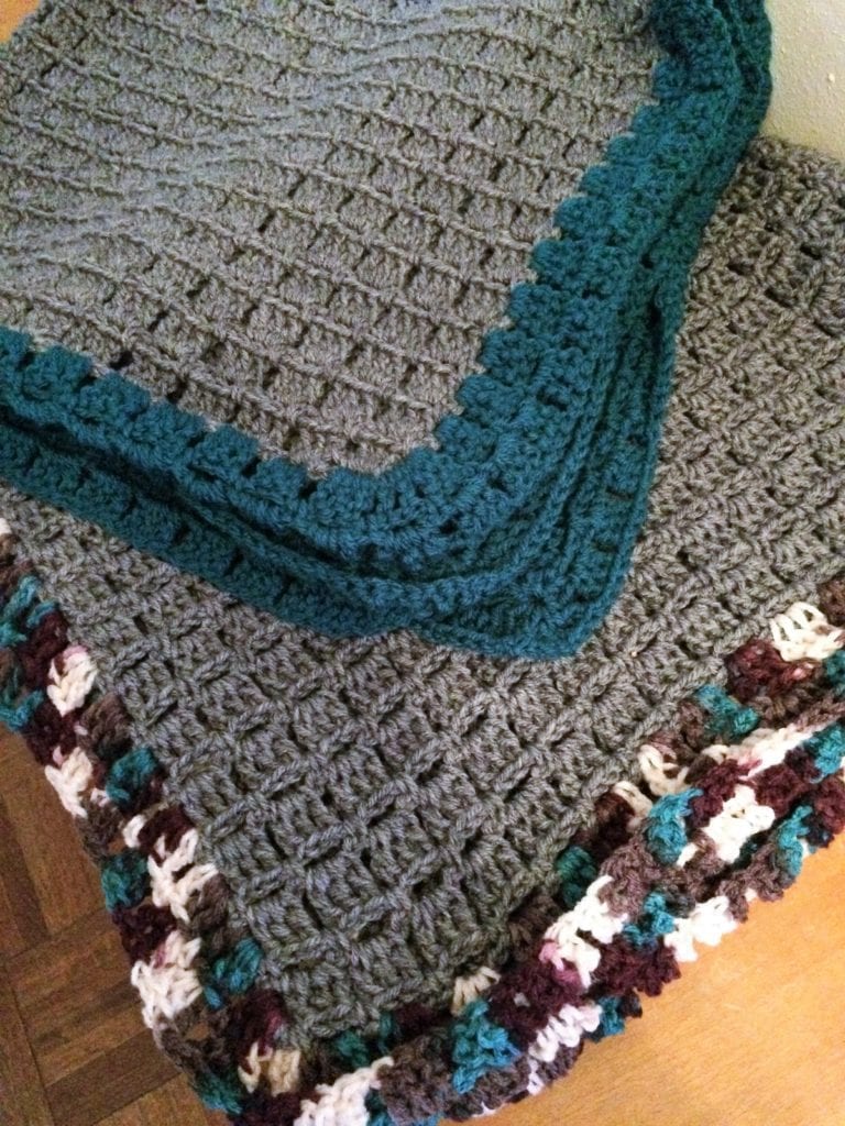 Completed Baby Afghan