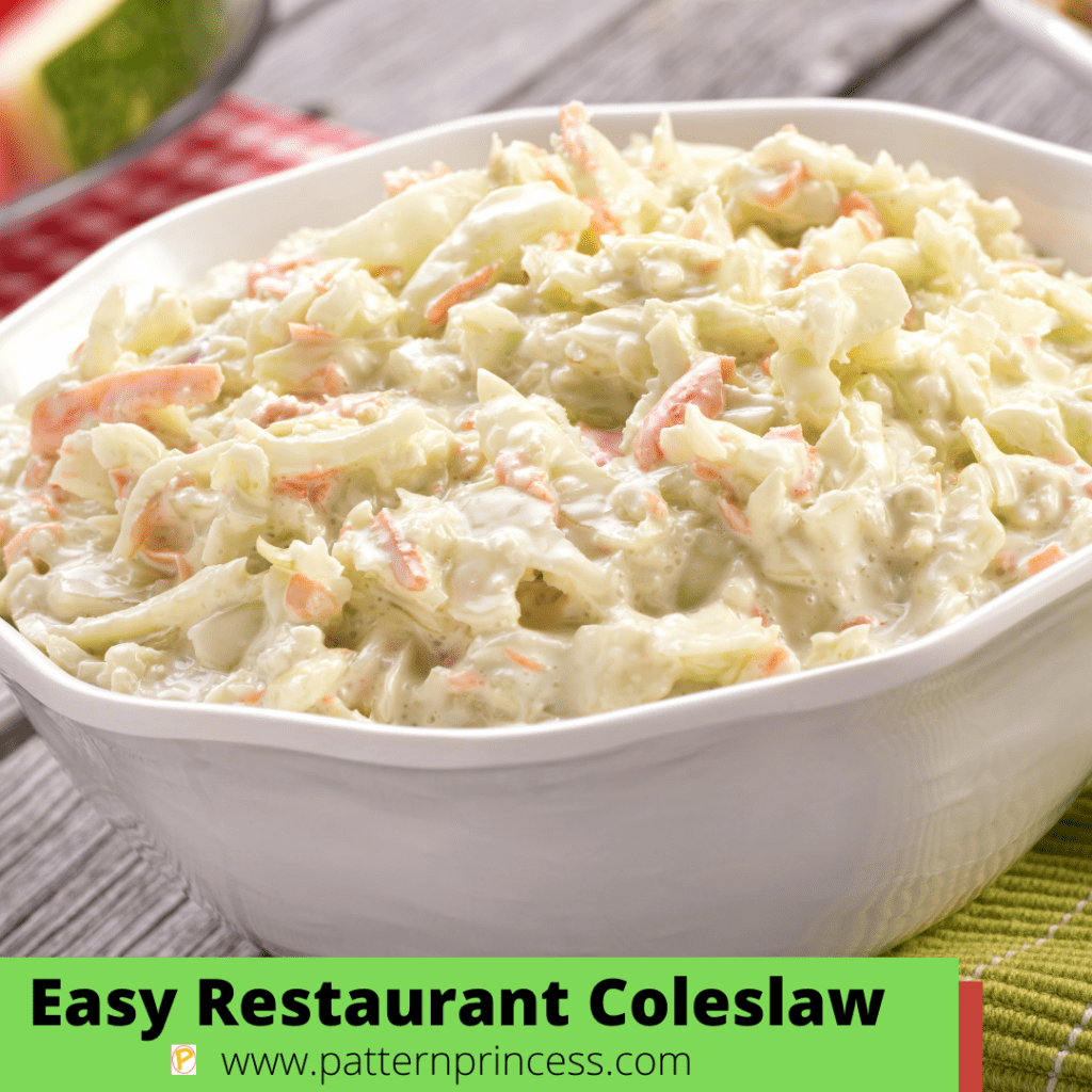 Easy Restaurant Coleslaw