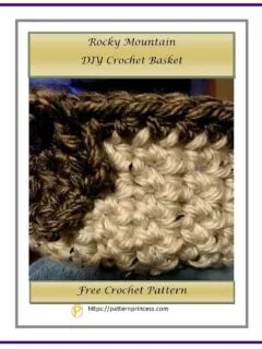 Rocky Mountain DIY Crochet Basket 1