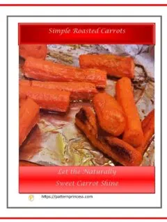 Simple Roasted Carrots 1