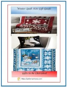 Winter Quilt Kits Gift Guide 1