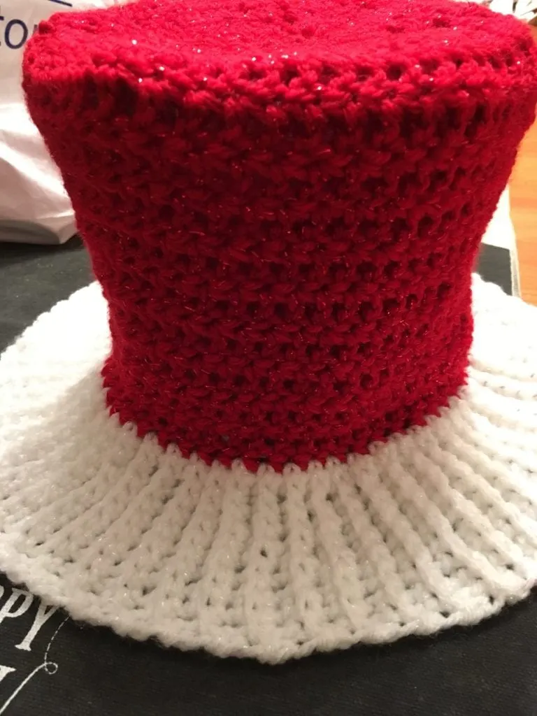 Crochet Hat as a Top Hat