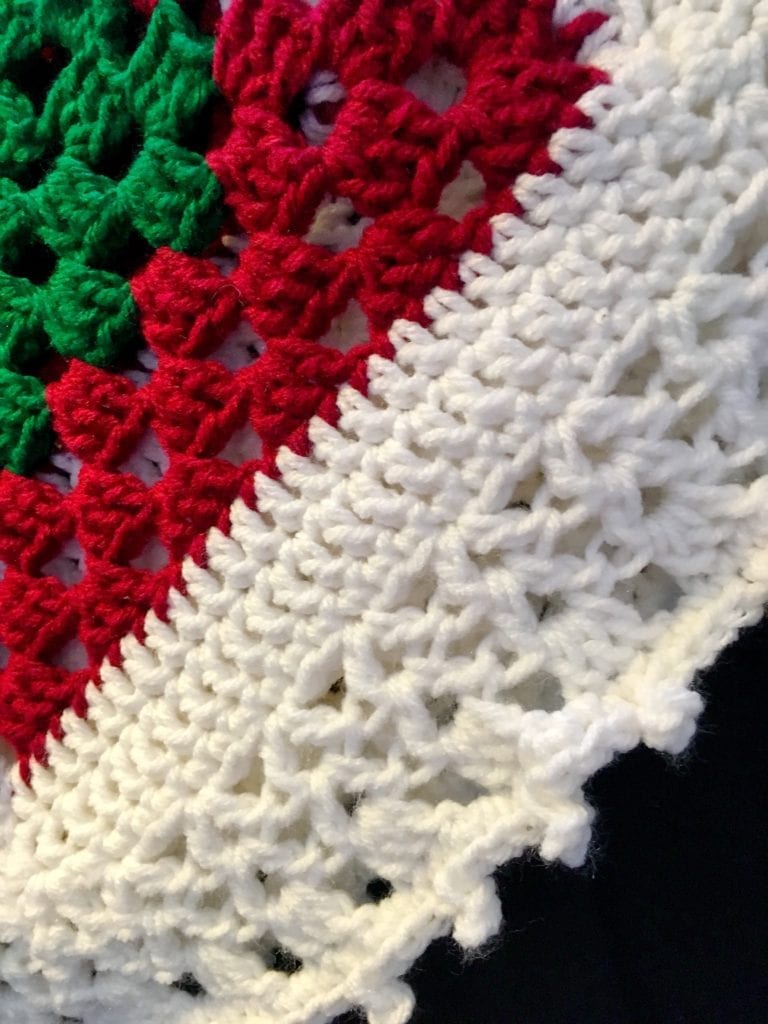 lacy crochet edge