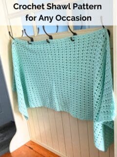 Misty Lacy Wrap Crochet Shawl Pattern for Any Occasion