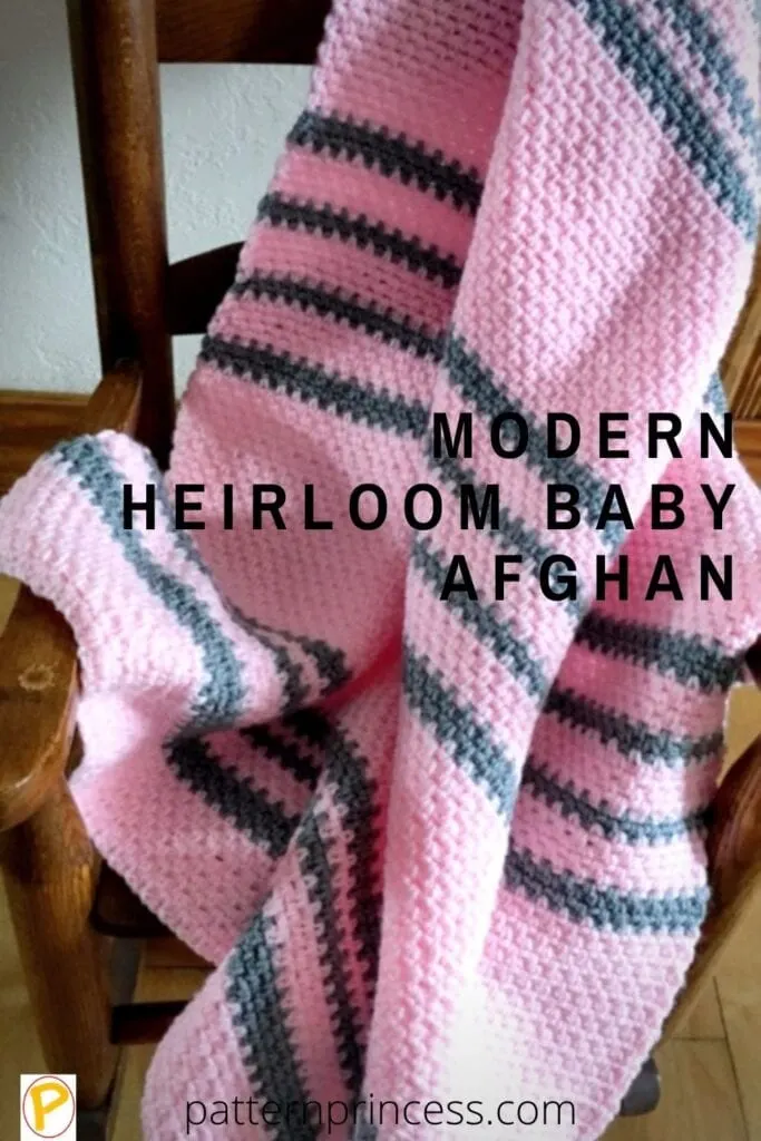 Modern Heirloom Baby Blanket