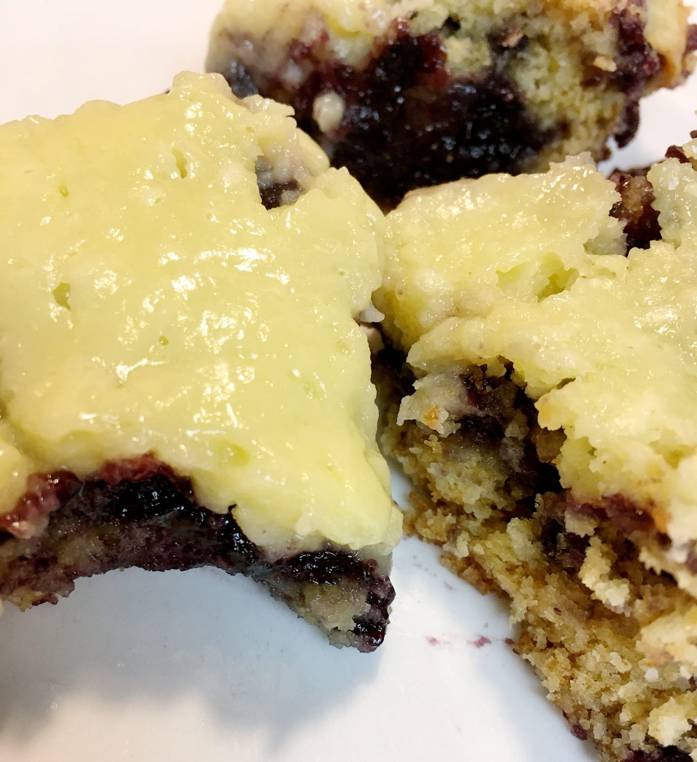 Gooey Blueberry Butter Cake Mix Bars Recipe Pattern Princess