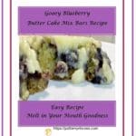 Gooey Blueberry Butter Cake Mix Bars Recipe 1