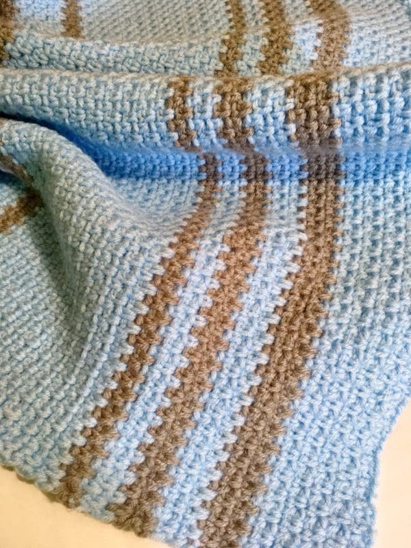 Treasured Crochet Moss Stitch Baby Afghan Pattern Princess