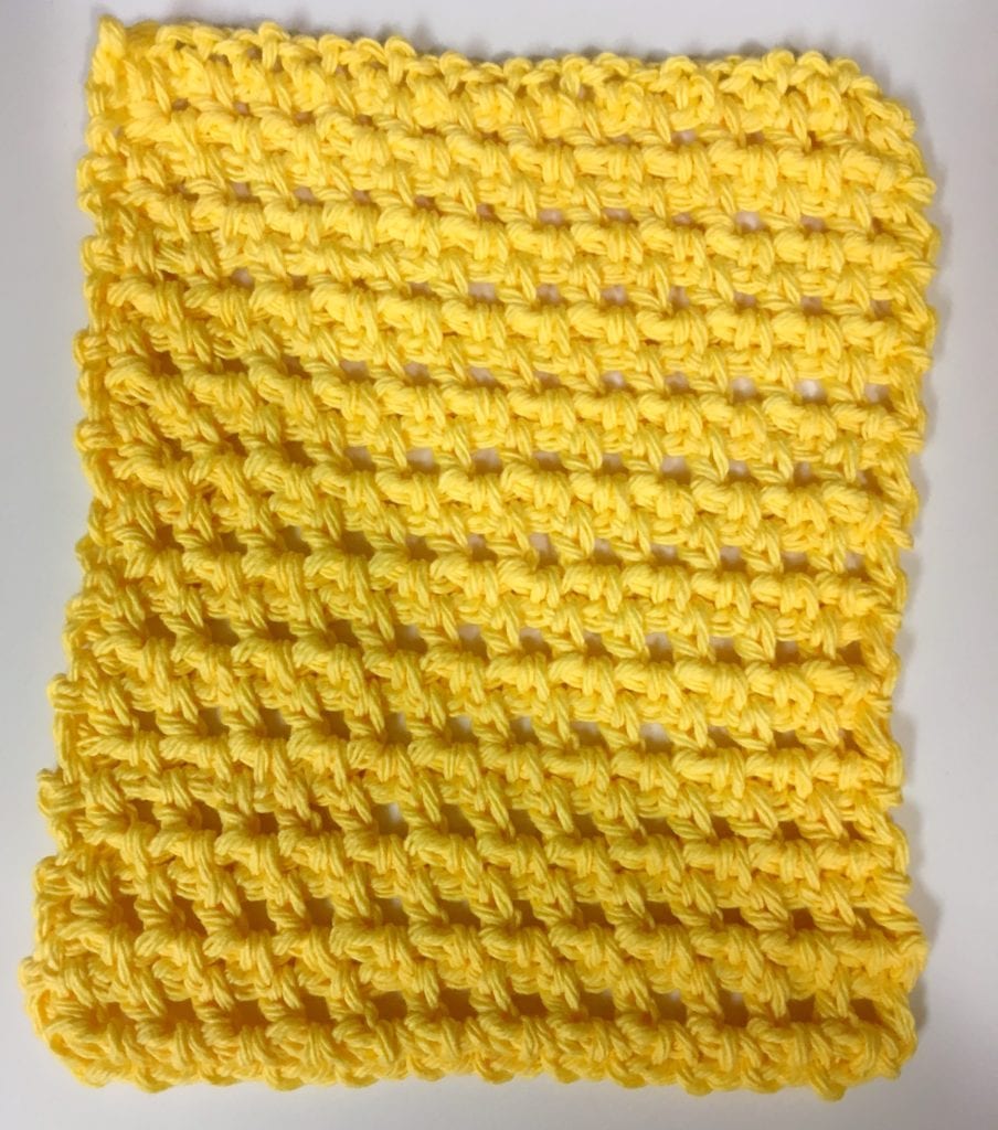 Simple Cute and Quick Crochet Washcloth Pattern
