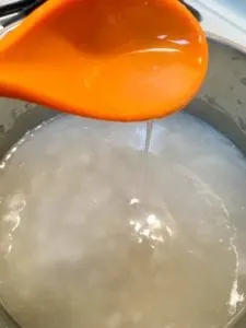 Cooking the Sugar Syrup
