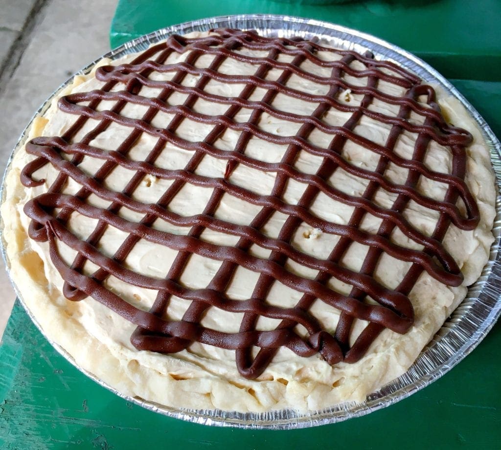 Chocolate on Peanut Butter Pie