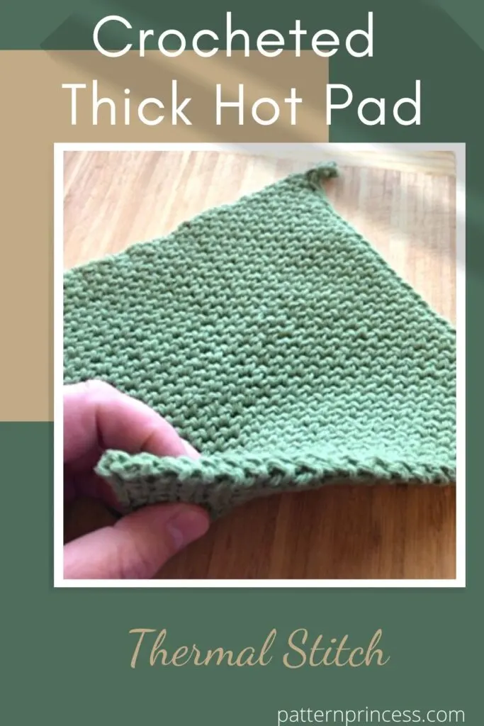Crocheted Thick Hot Pad