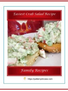 Easiest Crab Salad Recipe 1