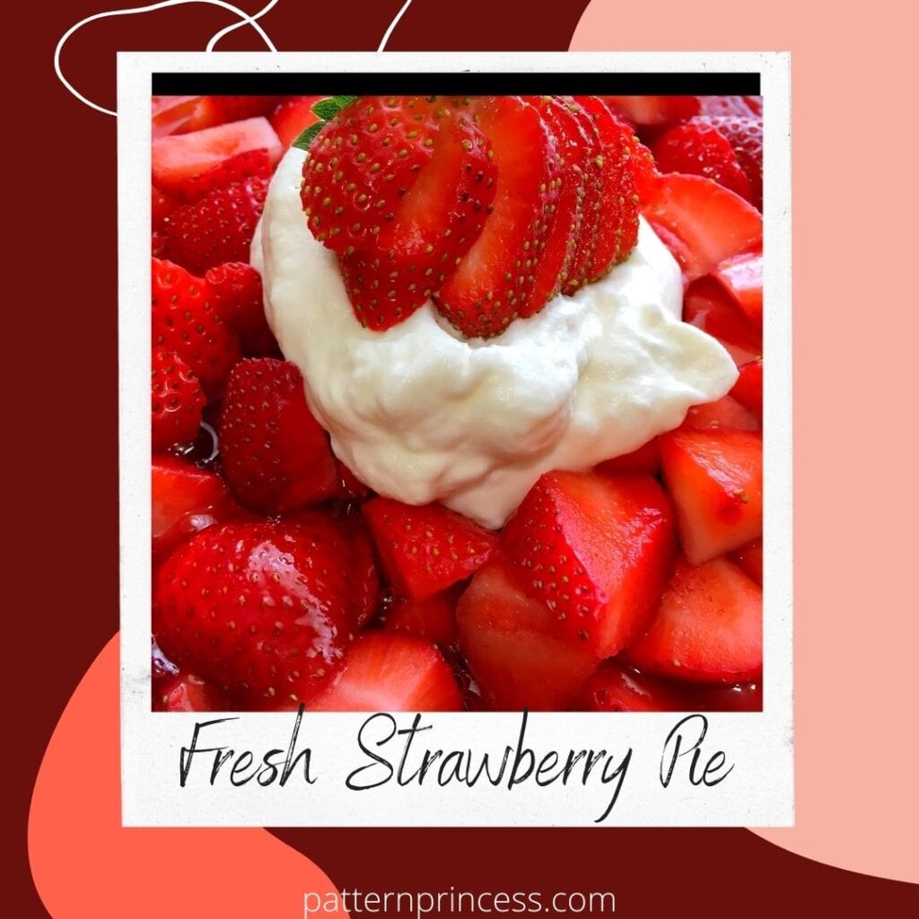 Fresh Strawberry Pie ~ Summertime Dessert