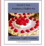 Quick and Easy Raspberry Chiffon Pie 1