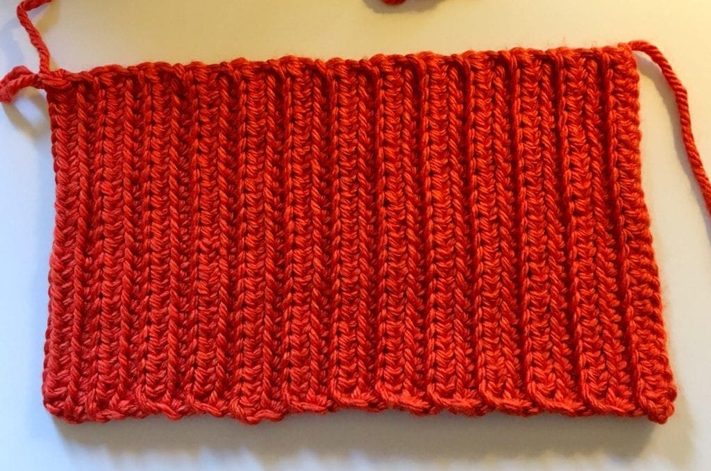 crochet pumpkin rectangle