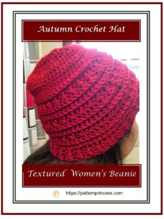 Autumn Crochet Hat 1