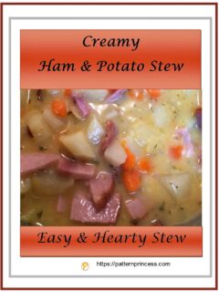 Creamy Ham and Potato Stew