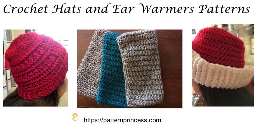 Crochet Hats and Ear Warmers Patterns