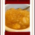 Homemade Applesauce - Pattern Princess