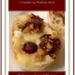 Warm Cranberry Walnut Brie Appetizer 1