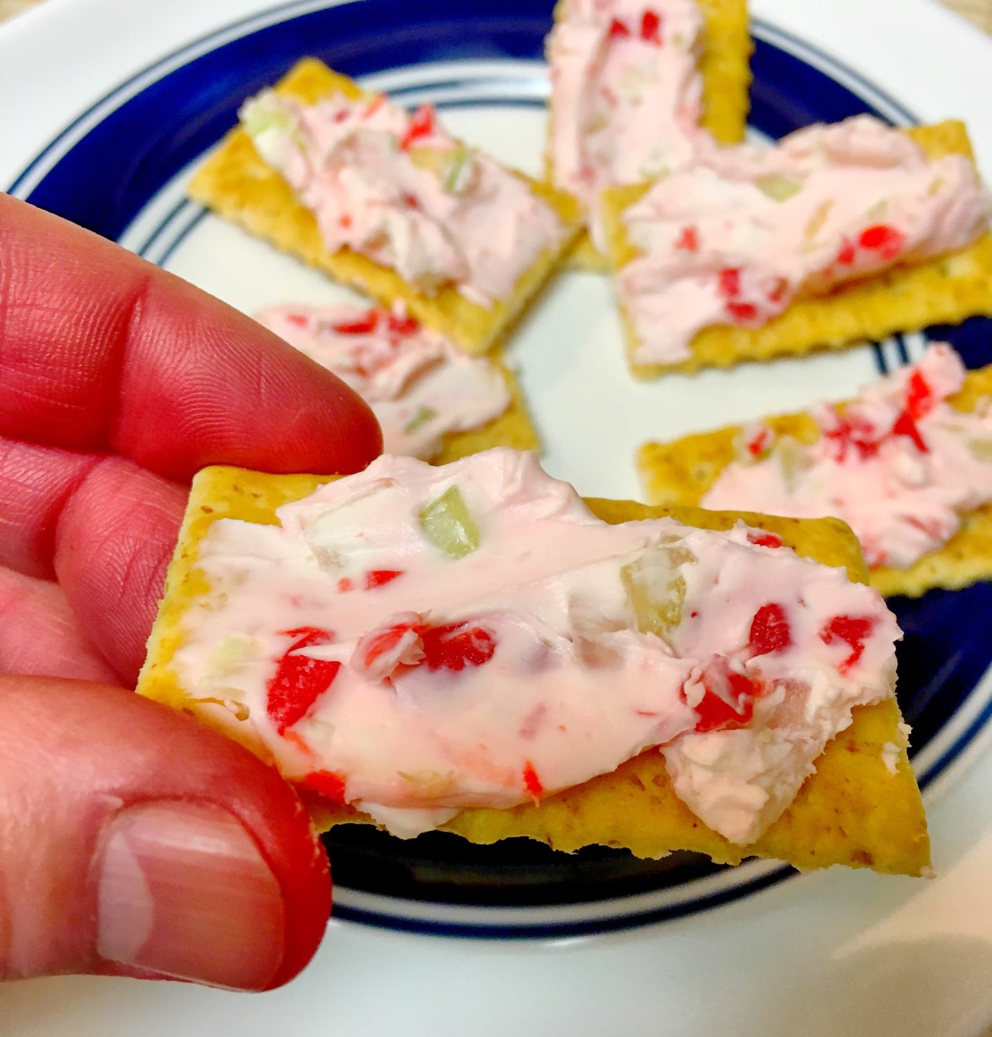 Maraschino Cherry Cheese Dip Pattern Princess