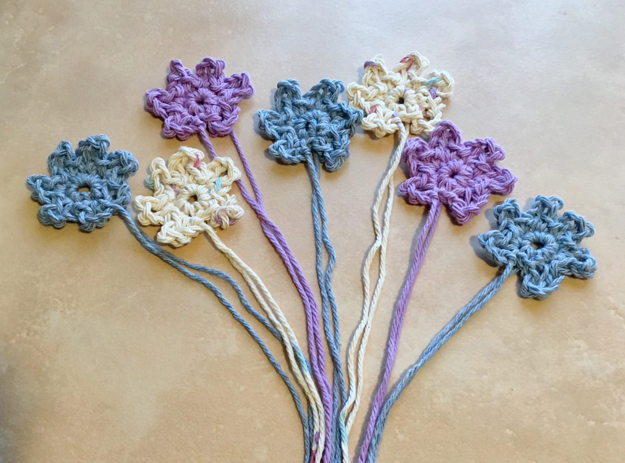 Crochet Cute Little Flower Tutorial Pattern Princess