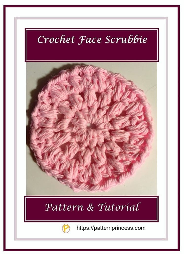 Crochet Face Scrubbie 1