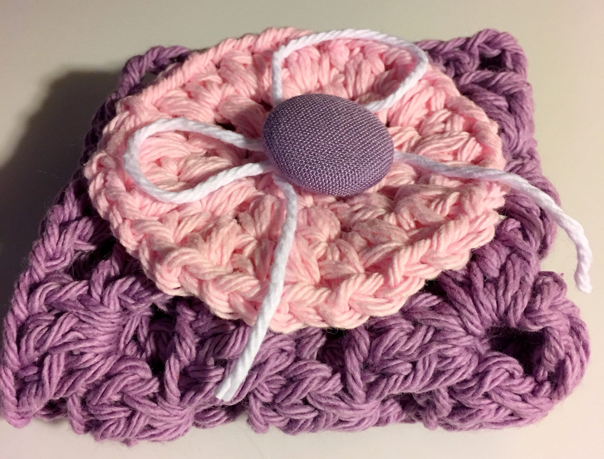 Crochet Face Scrubbie - Pattern Princess