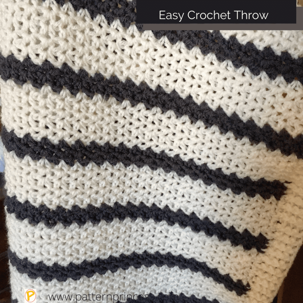 Easy Crochet Throw