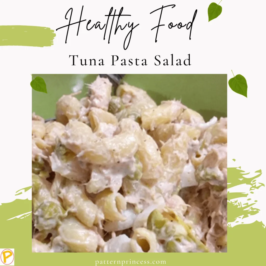 Healthy Food Tuna Pasta Salad