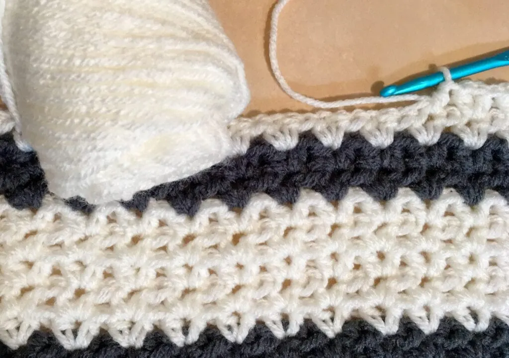 Just Starting to Crochet the Beginner Blanket