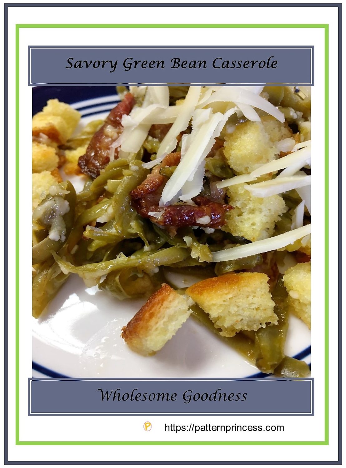 A New Savory Twist on Green Bean Casserole Recipe