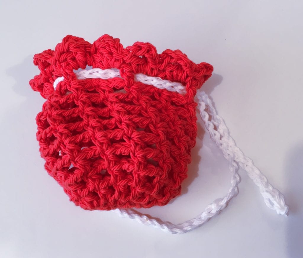 Red and White Gift Sack