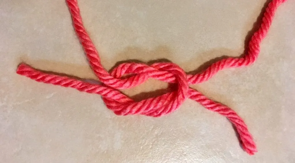 Step 4 of Tying Knot