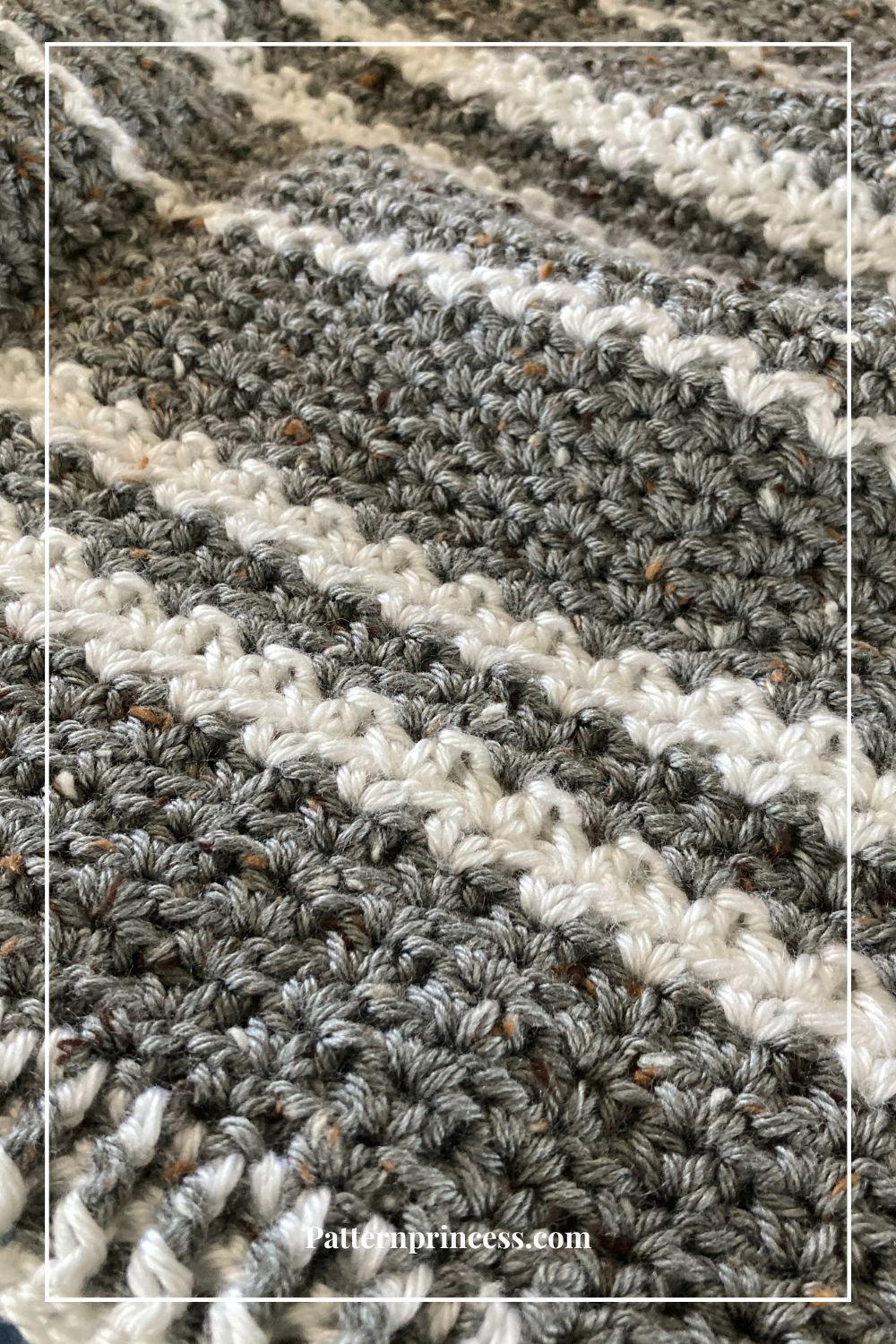 Half Double Crochet V-Stitch Blanket