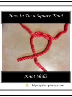 How to Tie a Square Knot 1