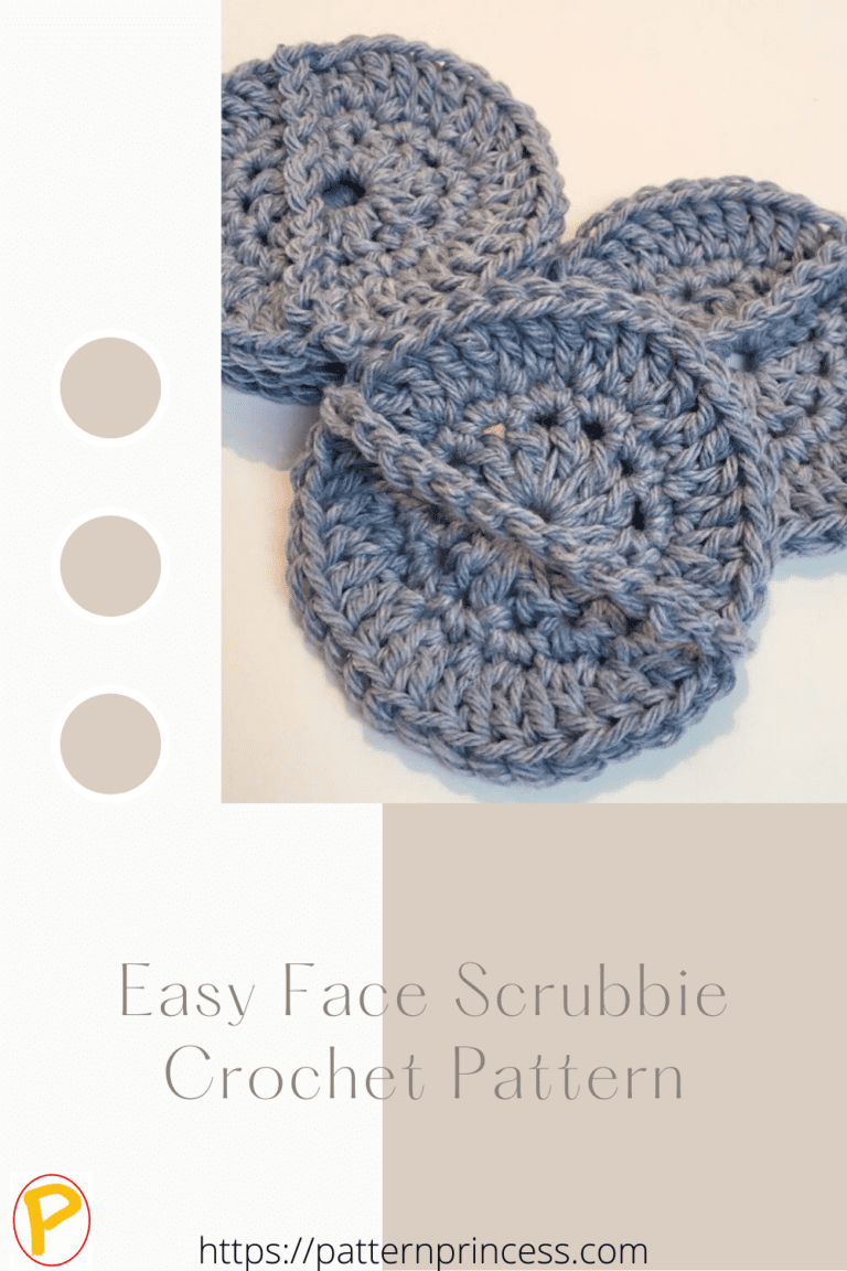 Easy Face Scrubbie Crochet Pattern