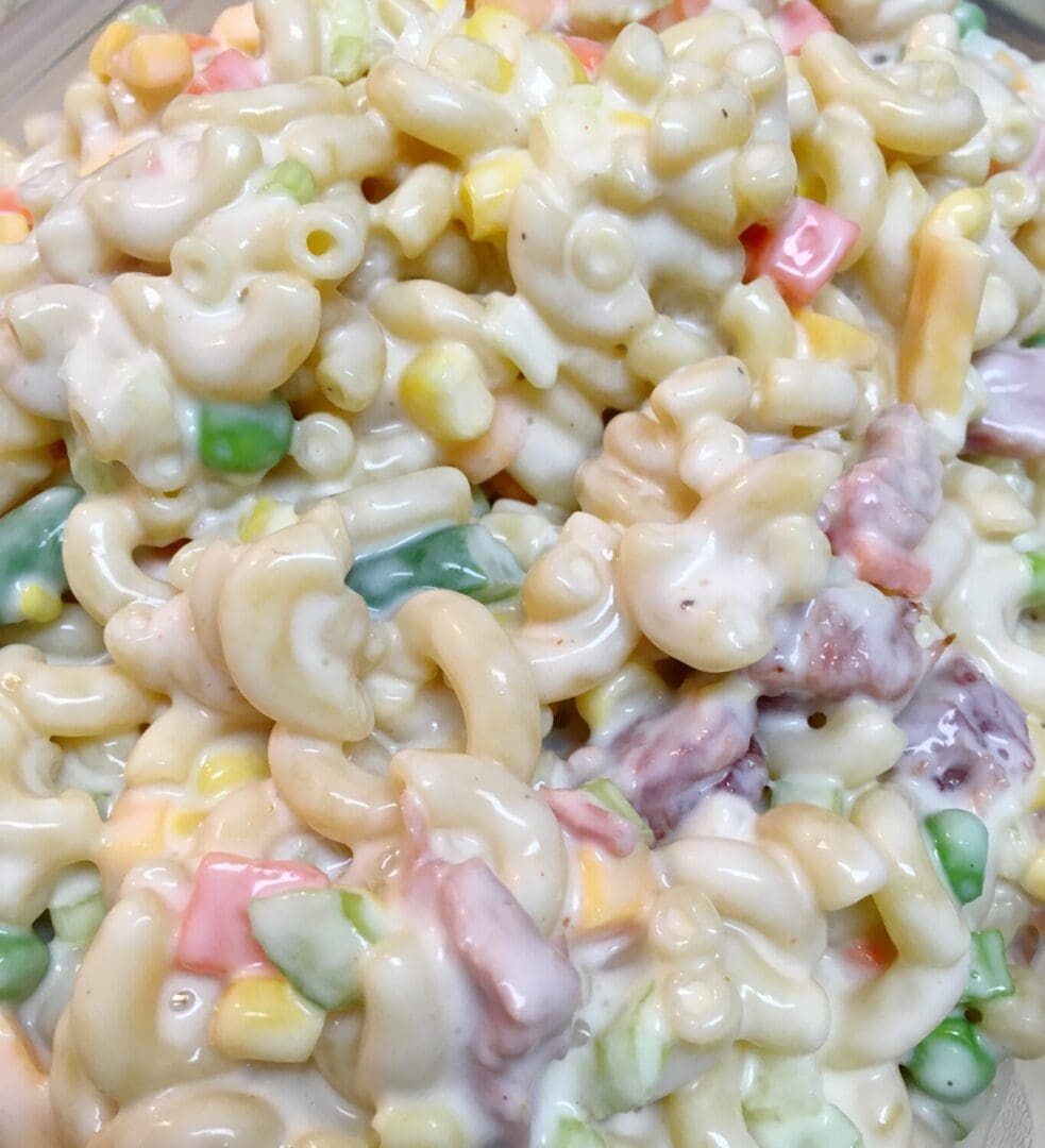 Creamy Pasta Salad - Pattern Princess