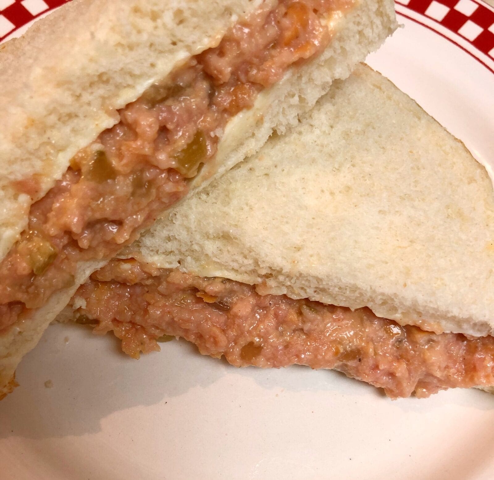 Classic Ground Bologna Sandwich Spread Pattern Princess