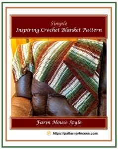 Simple Inspiring Crochet Blanket Pattern 1