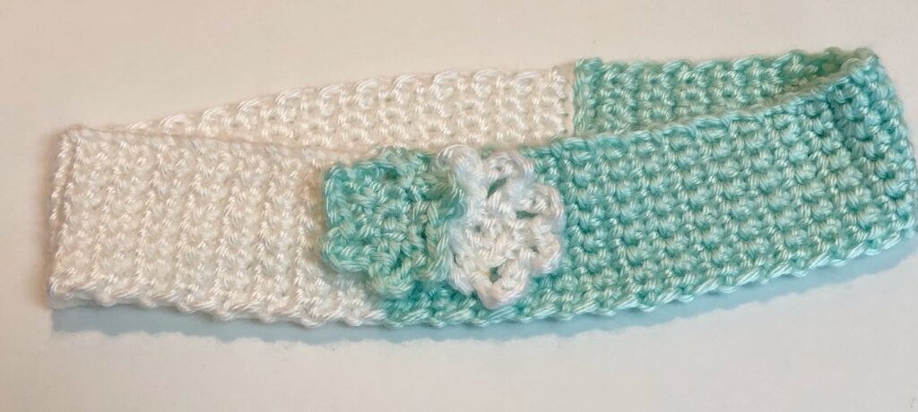 Two-toned Crochet Headband